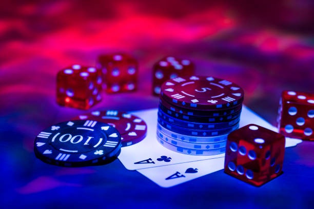 Live roulette table with spinning wheel and betting chips