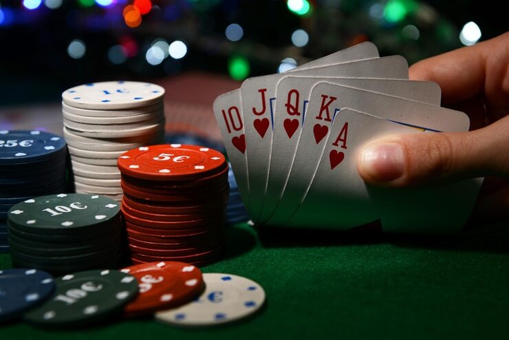 Playtech live blackjack table with professional dealer and player interface on joni